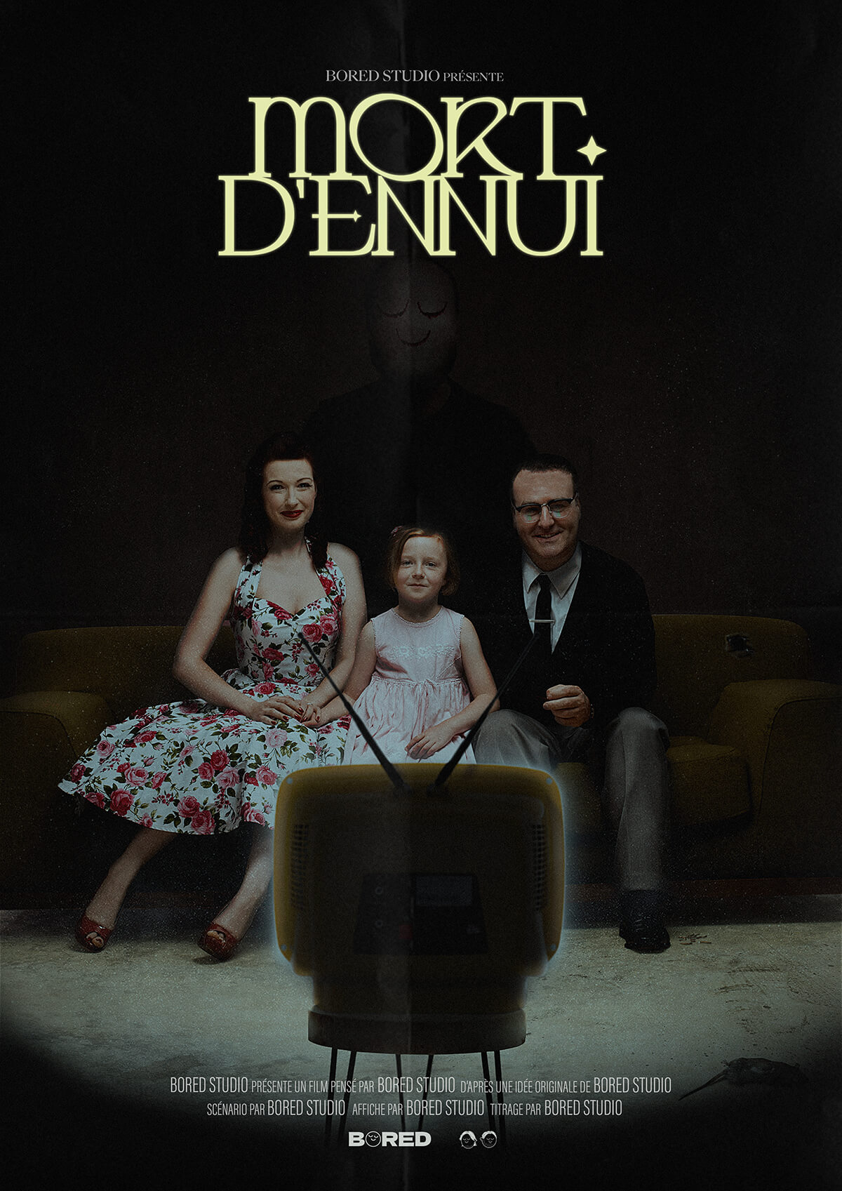 Poster du film fictif « Mort d’Ennui »