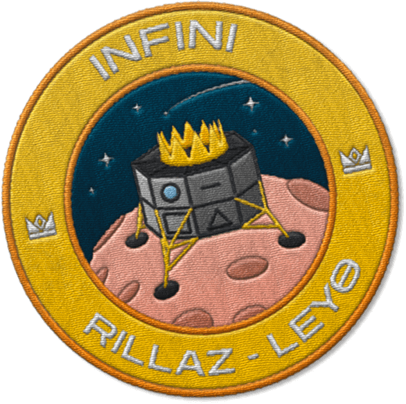 Patch à l’effigie du morceau Infini 